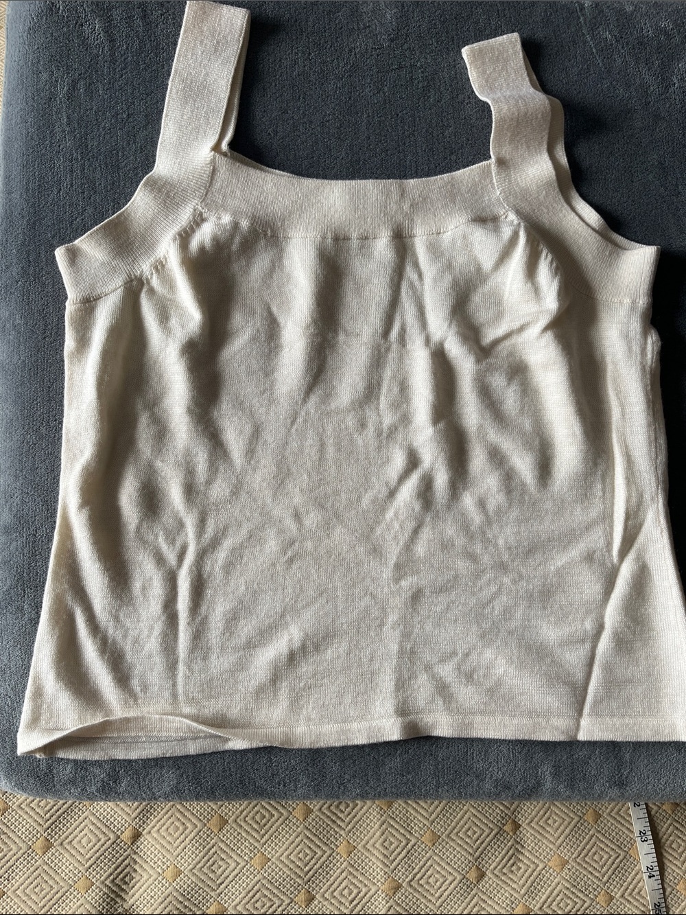 Calvin Klein cream tank top